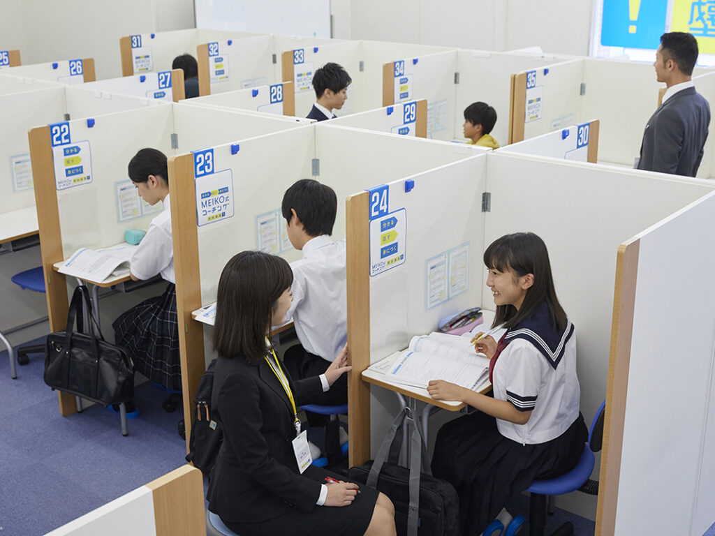 明光義塾の授業の様子
